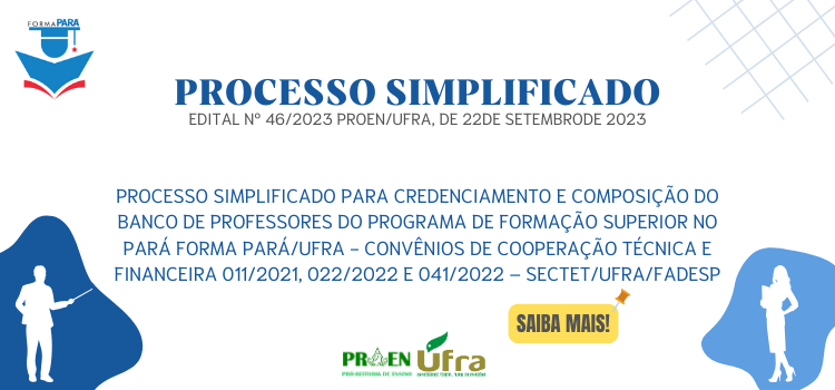 Edital Nº 46/2023 - Forma Pará